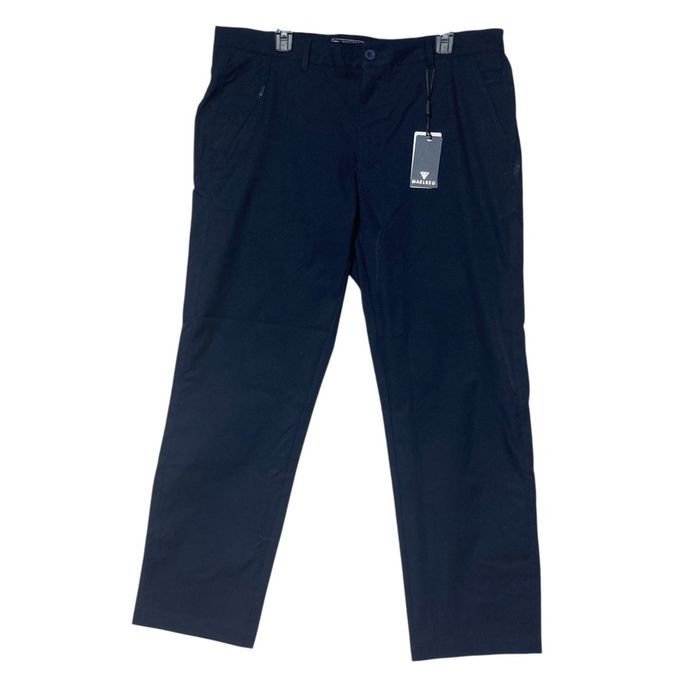 NWT Maelreg Proflex Pants Navy  38x30  Golf  Active Outdoors Athleisure‎